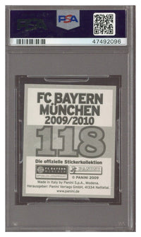2009 Panini FC Bayern Munchen Thomas Muller ROOKIE #118 PSA 10 GEM MINT