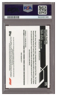 2023 Topps Chrome Oscar Piastri F1 #195 RC PSA 9