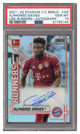 2021 Stadium Club Chrome Bundesliga Alphonso Davies Line Runners Auto /70 PSA 10
