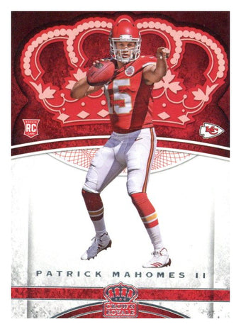 compare product 2017 Crown Royale Patrick Mahomes Rookie