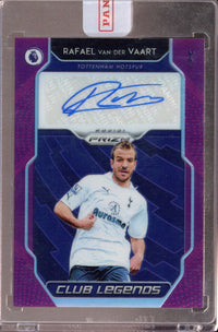 2019-20 Prizm EPL Rafael van der Vaart Legends Purple Prizm Auto #'d /50 SP