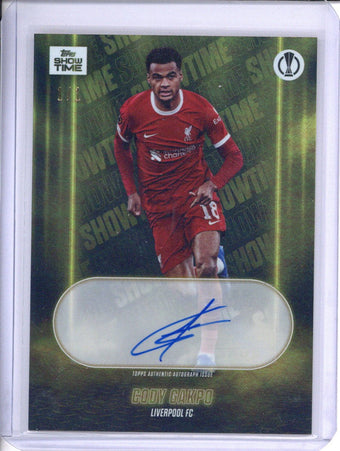 compare product 2023/24 Topps Showtime Cody Gakpo 1/1 Auto