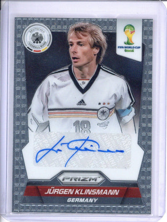 compare product 2014 Panini Prizm Jurgen Klinsmann Auto