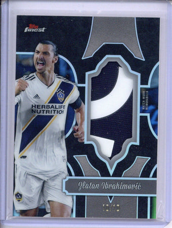 compare product 2024 Topps Finest MLS Zlatan Ibrahimovic Finest Fabric /10