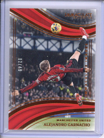 compare product 23/24 Immaculate Alejandro Garnacho Immaculate Images #D 02/49