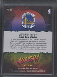2019-20 Panini Court Kings Stephen Curry Aurora Card #13