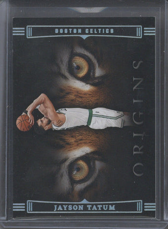 compare product 2022-23 Origins Jayson Tatum Tiger Eyes #9