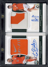 2018 National Treasures Wesley Sneijder/ Robin Van Persie Dual Patch Auto Booklet