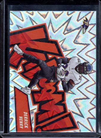 compare product 2024 Panini Absolute Derrick Henry Kaboom