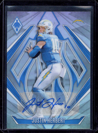 compare product 2024 Panini Phoenix Justin Herbert Auto /75