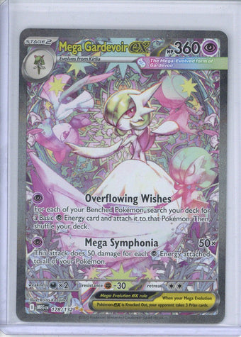 compare product Pokemon ME01: Mega Evolution Mega Gardevoir ex - 187/132 Near Mint