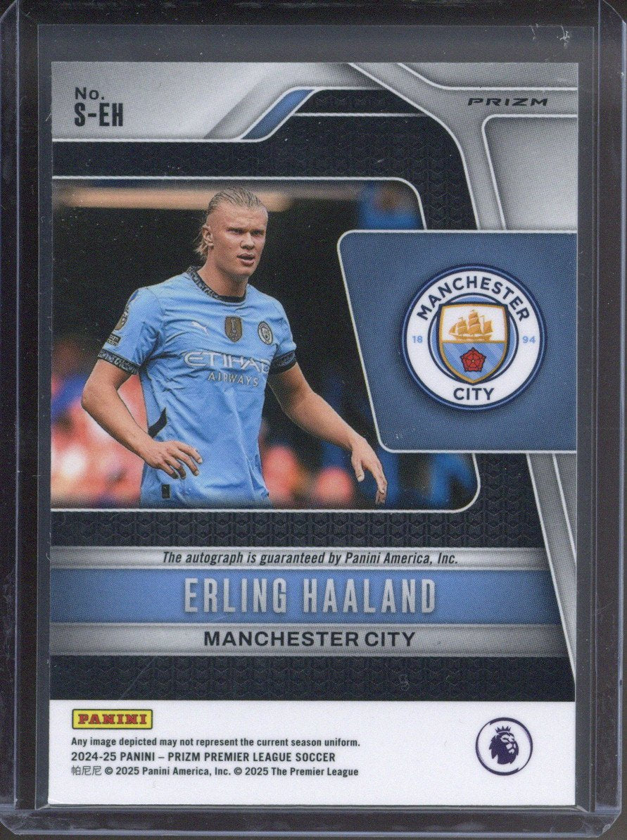 2024-25 Panini Prizm Erling Haaland Autograph Choice Signatures #S-EH