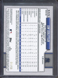 2026 Topps Cam Schlittler Autograph /50