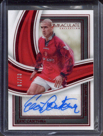 compare product 2023-24 Panini Immaculate Eric Cantona Autograph /10