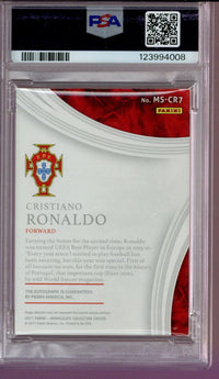 2017 Immaculate Cristiano Ronaldo Auto #3/15 PSA 7 Auto 9