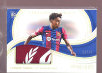2023-24 Immaculate Lamine Yamal RC Heralded Materials Patch Gold 3/10