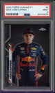 2020 TOPPS CHROME FORMULA 1 #6 MAX VERSTAPPEN PSA 9