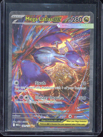 compare product 2025 Pokemon MEG EN Mega Latias ex SIR #181