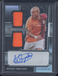 2020 Obsidian Wesley Sneijder Dual Jersey Ink Auto 1/20