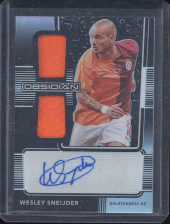 compare product 2020 Obsidian Wesley Sneijder Dual Jersey Ink Auto 1/20