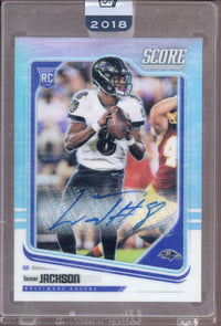 2018 Panini Honors Lamar Jackson Score Auto /35