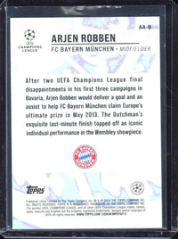 2024 Topps Merlin Arjen Robben Ageless Alchemy /50