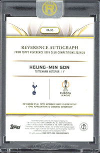 2024-25 Topps Reverence Heung-Min Son Autograph /50