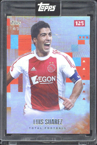 compare product 2025 Topps 125 Years Ajax Luis Suarez /5