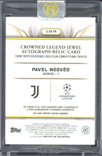 2025 Topps Reverence Pavel Nedved Autograph CLAR-PN /5