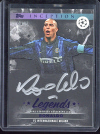2024/25 Topps Inception UEFA Club Competitions Ronaldo Silver Signings Autograph SSAL-R /25