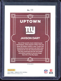 2025 Panini Donruss Optic Jaxson Dart RC Uptown #11