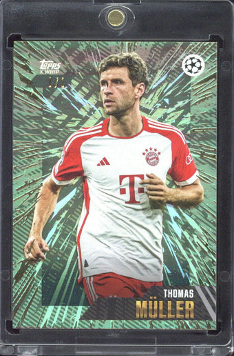 compare product 2023 Topps Gold Thomas Müller 1/1