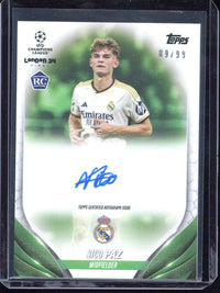 2024 Topps London 24 Nico Paz RC Autograph /99