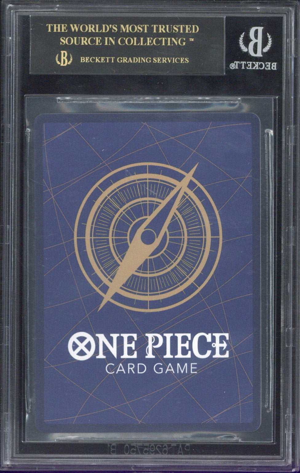 2023 One Piece OP02 Kuzan SEC PAR #121 BGS 10 Black Label