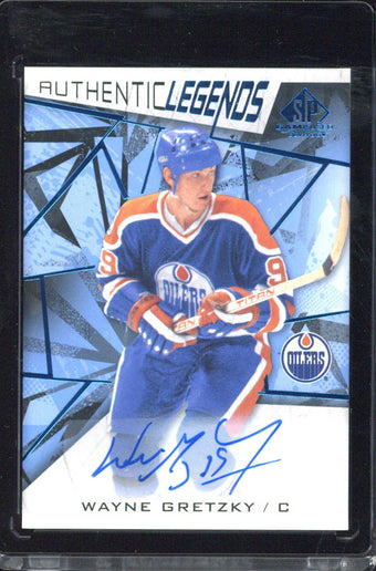 compare product 2021-22 Upper Deck Wayne Gretzky Authentic Legends Autograph #101