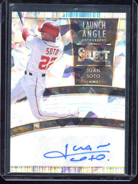 2020 Panini Select Baseball Juan Soto Autograph /25