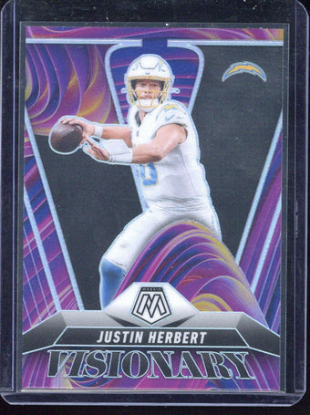 compare product 2025 Panini Mosaic Justin Herbert Visionary