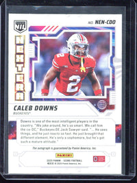 2025 Panini Score Caleb Browns Autograph