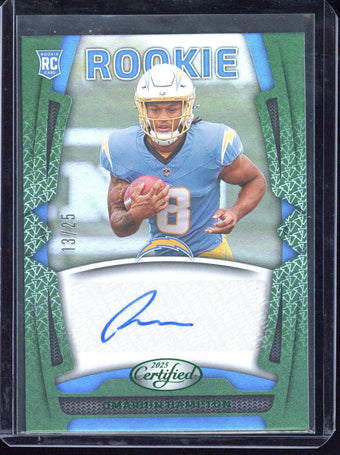 compare product 2025 Panini Certified Omarion Hampton Autograph /25