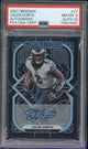 2021 Panini Obsidian Jalen Hurts Autograph /25 #77 PSA 8 AUTO 10