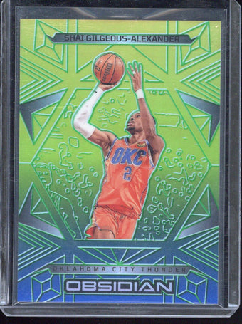 compare product 2024-25 Panini Obsidian Shai Gilgeous-Alexander