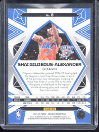 2024-25 Panini Obsidian Shai Gilgeous-Alexander