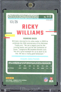 2023 Panini Donruss Optic Football Ricky Williams /25 #117