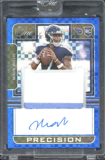 compare product 2022 Panini One Football Malik Willis RC Autograph /49 #322