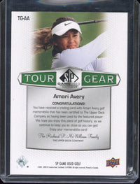 Upper Deck SP Game Used Golf Amari Avery Relic #TG-AA