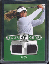 Upper Deck SP Game Used Golf Amari Avery Relic #TG-AA