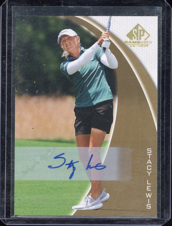 compare product Upper Deck SP Game Used Golf Stacy Lewis Autograph #41