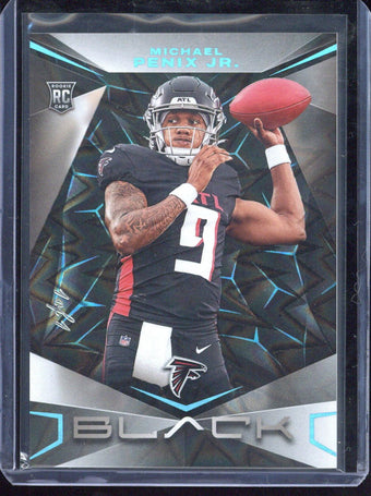 compare product 2024 Panini Black Football Michael Jr. RC 1/1 #178