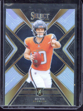 compare product 2023 Panini Select Football Bo Nix RC #506