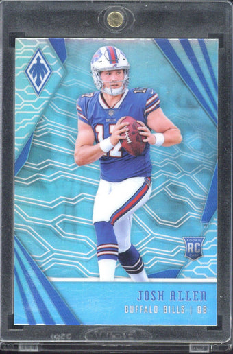 compare product 2018 Panini Phoenix Josh Allen RC #105